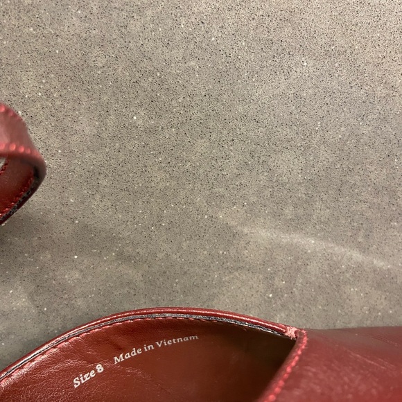 Dolce Vita Chic Burgundy Stiletto Heels - Picture 9 of 9